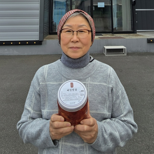 팔도명인 속초 저염 씨앗젓갈, 1세트, 1kg