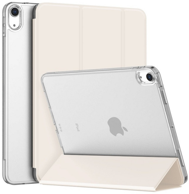 니하 아이패드 슬림 클리어 케이스, 아이보리