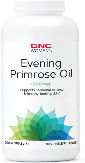 GNC 달맞이꽃종자유 1300mg 180소프트젤, 1개, 180정 - 쿠팡