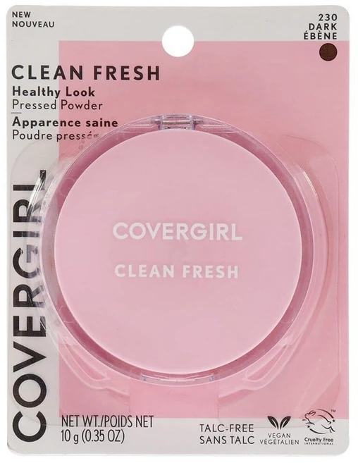 COVERGIRL 클린 프레시 프레스 파우더 도자기 10.3g(0.35온스), 1개, 230 - Dark - 쿠팡