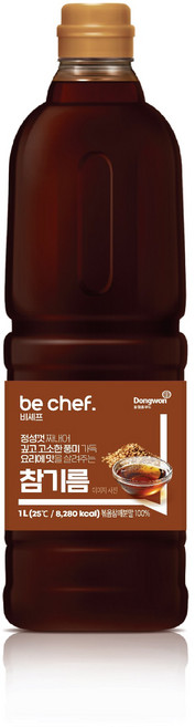 동원홈푸드 참기름 1L, 1개