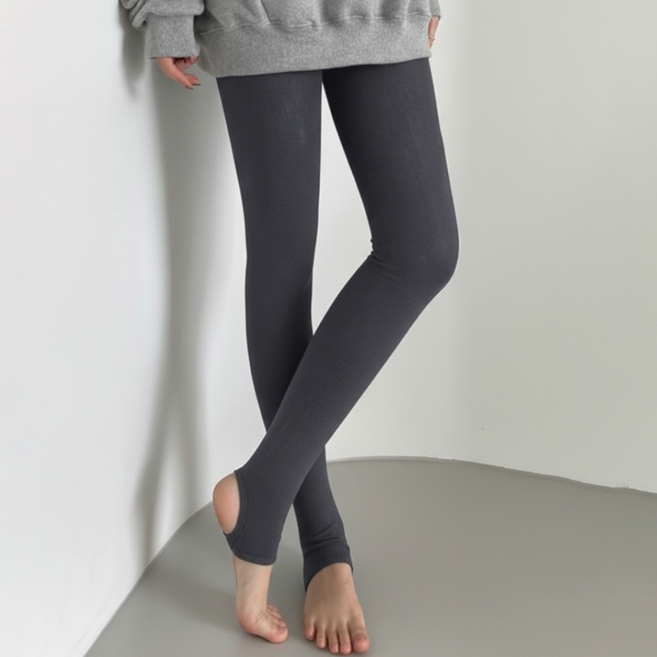 [1+1] 코드코드 슬링핏 벨벳 기모 고리 레깅스