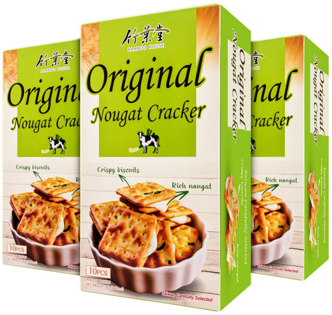 뱀부하우스 누가크래커, 140g, 3개