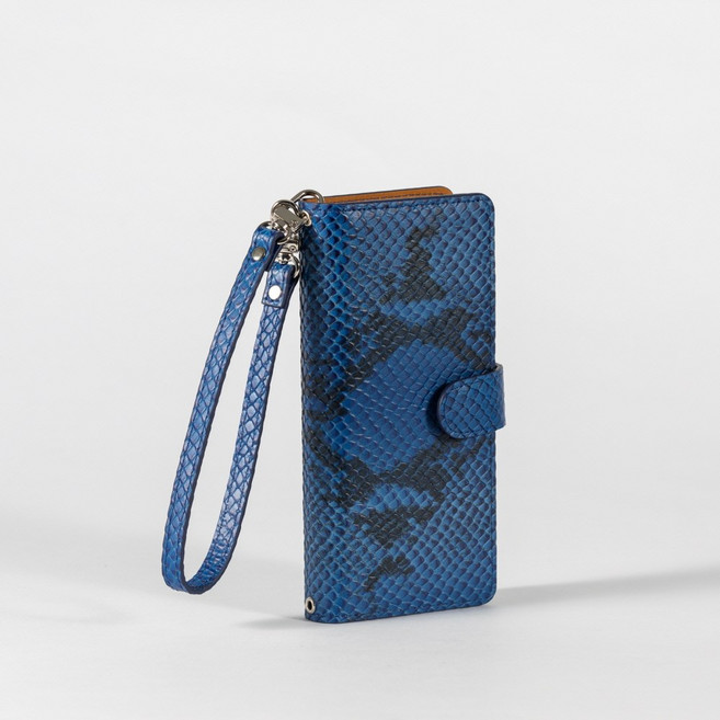 본아띠 삼성 갤럭시 Z폴드 제니스 아나콘다 뱀패턴 지폐 카드 수납 핸드폰케이스