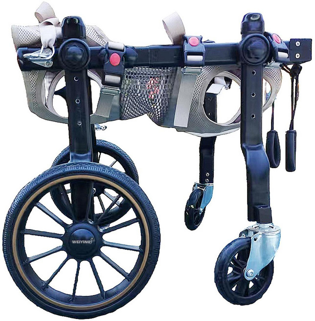 제이앤코_JNKO 강아지휠체어 노견용 보조기 중대형견 재활 휠체어 L XL XXL, 의류 (프레임 없음) 모델 지정 필요, 1개, 1L