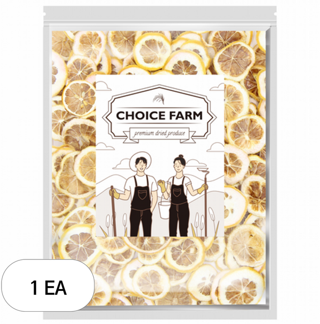 초이스팜 건레몬 슬라이스 실속형, 1개, 150g