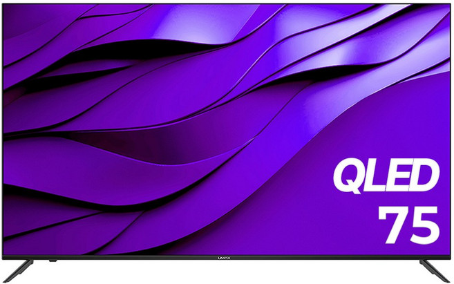 유맥스 QLED 120Hz Ai75G 75인치 UHD 4K 스마트 TV 구글5.0