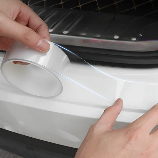 말끔당 자동차 스크래치 방지 테이프 흠집 기스 보호 필름, 1개, 투명