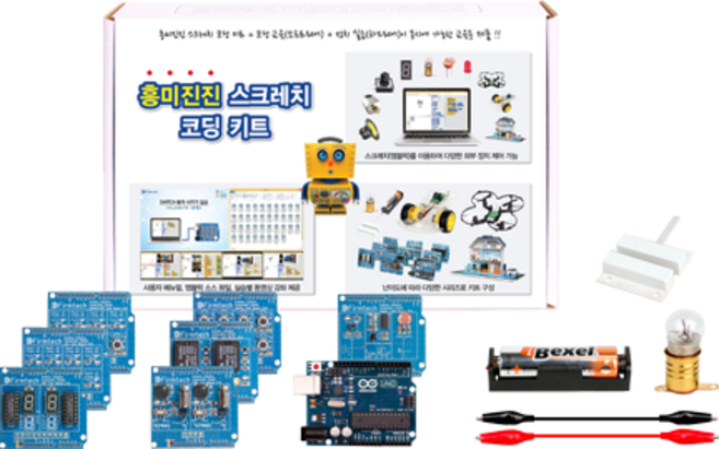 펌테크 Scratch KIT-100 흥미진진 스크레치 코딩 키트, 1개