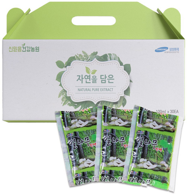 진짜 벌나무즙 국내산 무방부제 HACCP 인증, 30개, 100ml