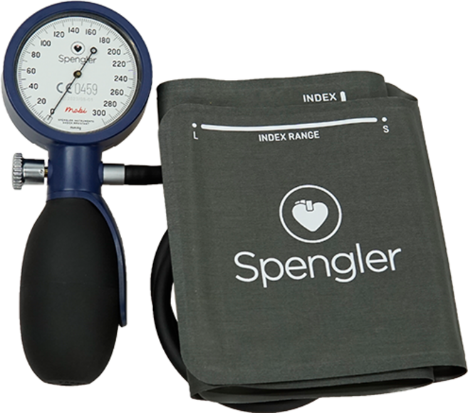 진산 진찰용 스팽글러 아네로이드 혈압계 (한손타입) 4종 선택+켄즈 양면청진기, 선택3 blue, 1개