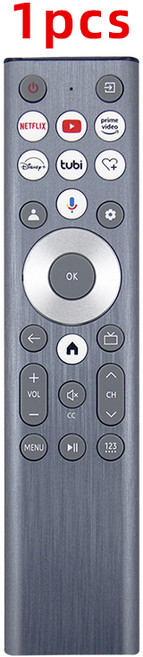 원격 제어 ERF6A80는 Hisense TV U6 U7 U8 시리즈 55U8N 65U8N 100U8N 55U7N 65U7N 55U6N 65U6N 음성 없음과 호환됩니다, 1pcs