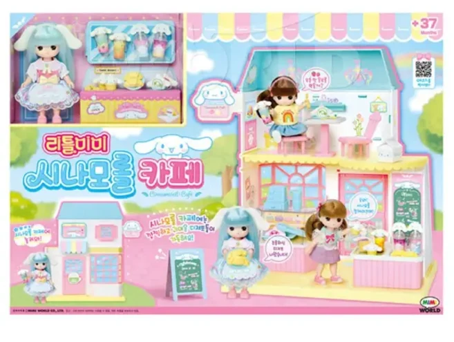 4[미미월드] 리틀미미 산리오 시나모롤 카페, 단품, 1개