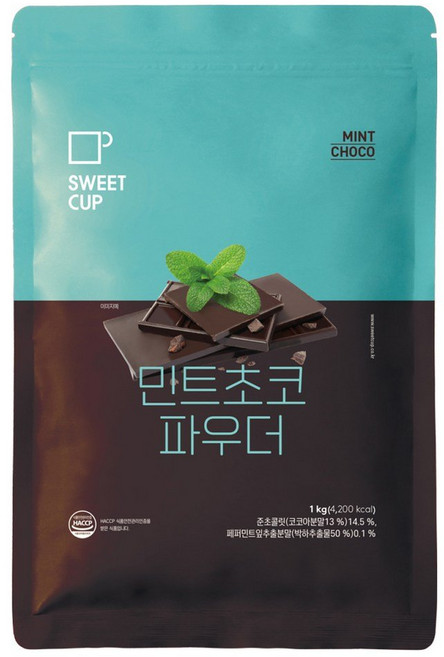 스위트컵 민트초코 파우더, 1kg, 1개입, 3개