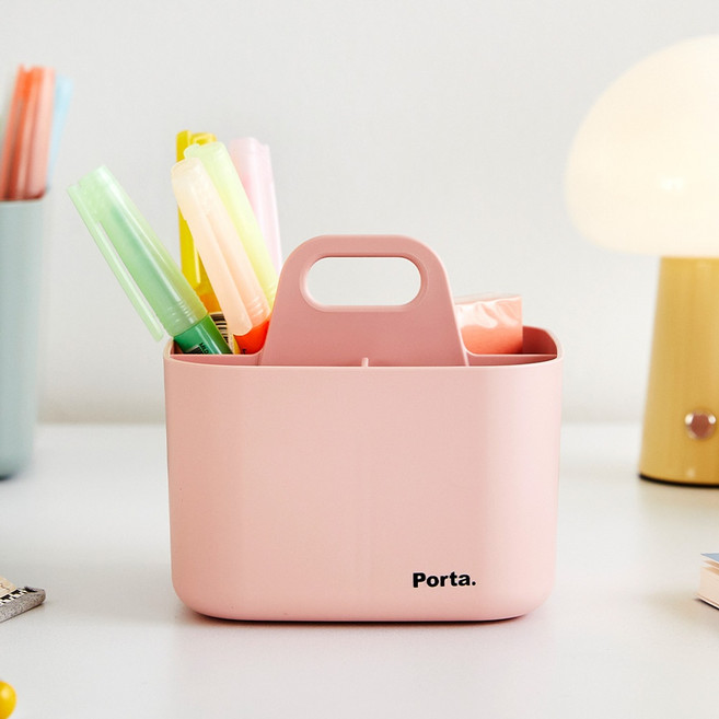 [모던하우스 인천점] 포르타 비타미니 정리수납함 핑크 -[BT0425009], 1개