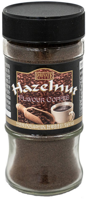 프라이빗클럽 헤이즐넛향 병커피 원두커피믹스, 50g, 1개입, 6개