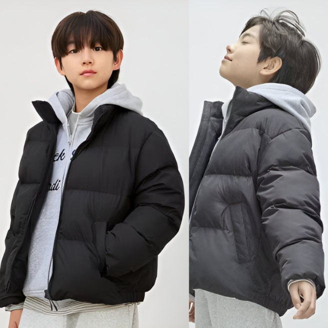 [국내백화점발송]탑텐 키즈 패딩 점퍼 에어테크 하이넥 ( 25년 FW )