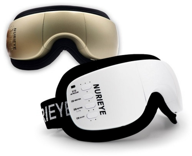 누리아이굿-3 안구치료의료기기 진동 공기압 온열 안대 국내생산 밀착력 증대, 누리아이굿3, 화이트