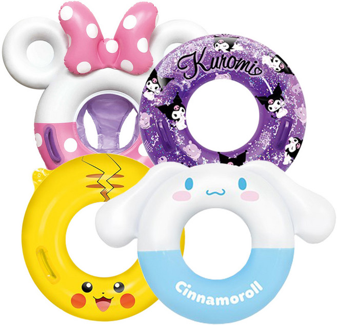 어린이 유아동 손잡이 자동차 보행기 물놀이튜브 모음, 손잡이 튜브, 프리채널65, 1개