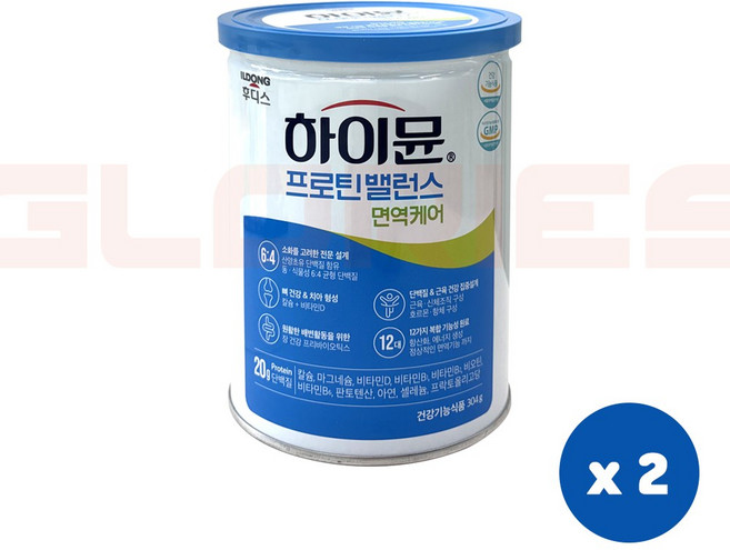 [New]일동후디스 하이뮨 산양초유 단백질 면역케어 6캔, 304g, 2개