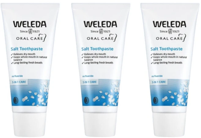 벨레다 소금치약 자연유래 천연 솔트 벨레다치약 75ml 본품 3개 - 쿠팡