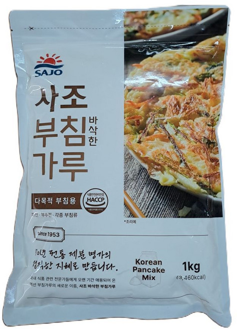 사조 바삭한 부침가루 1kg*10