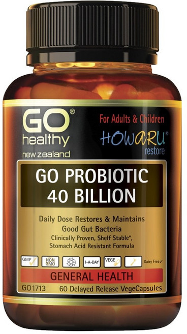 뉴질랜드 고헬씨 유산균 프로바이오틱 40빌리언, 1개, 60정
