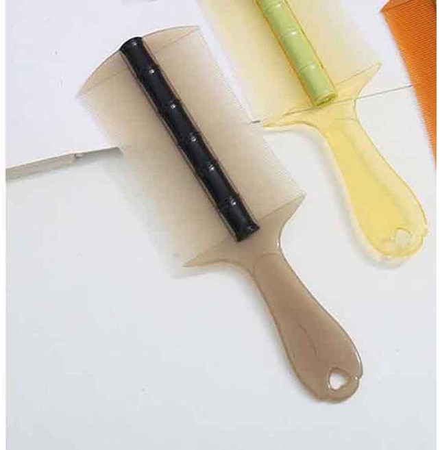 IDEA1st 미세 참빗 머릿니 서캐 빗 비듬 제거 춈춈한 빗, 1개, 손잡이형 블랙