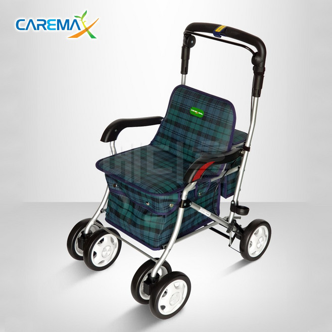 정품 케어맥스 CW-M300 보행보조차 실버카, 1개