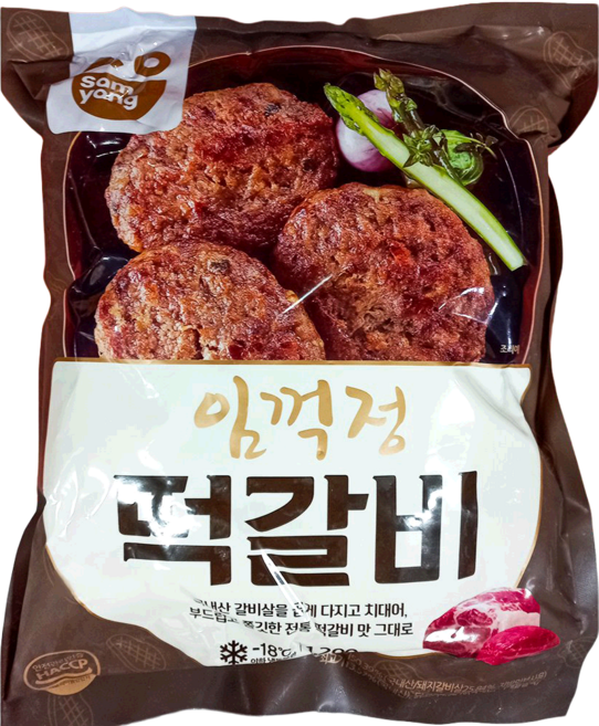 임꺽정 떡갈비 NEW 100g x12개입 1.2k, 1개