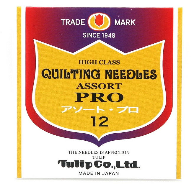 [튤립 TQ-009]퀼팅바늘세트(프로), 1개