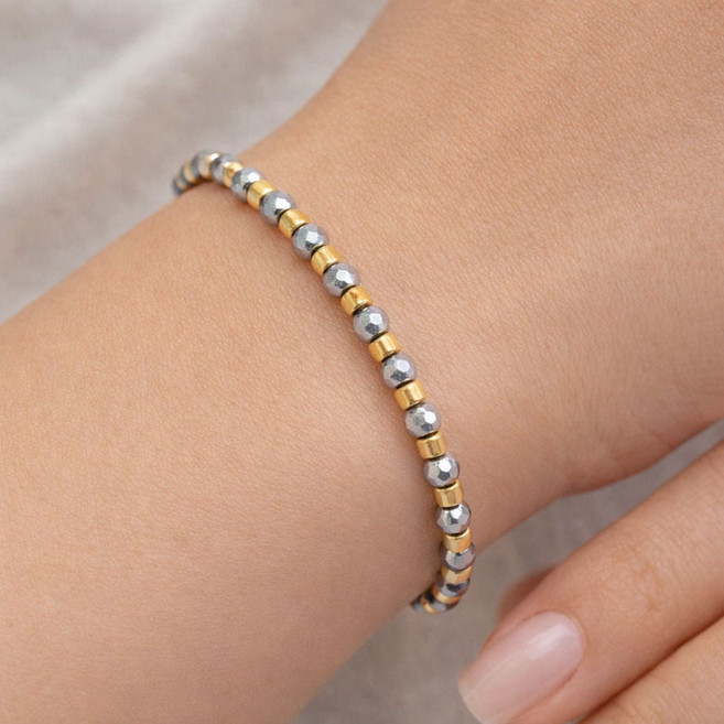 심플 에너지 빛나는 반딧불 반짝이는 시선 집중 팔찌 네오디뮴 건강팔찌