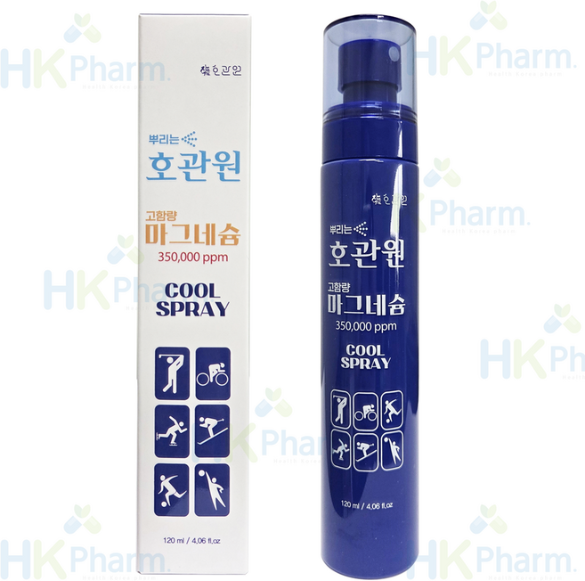 NEW호관원 마그네슘 스프레이 120ml, 10개, 1개입