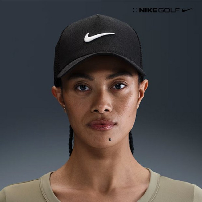 나이키골프 나이키 라이즈 스트럭쳐 트러커 캡 II1314-010, 남여공용, 사계절, 혼방