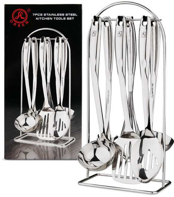 오르센 키친툴세트 7P / 스텐 조리도구세트, 필수선택:오르센 키친툴세트 7P