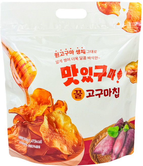 꿀 고구마칩, 1개, 300g
