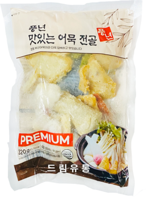 풍년) 맛있는어묵 부산 오뎅탕 320g(소스포함), 1개, 320g