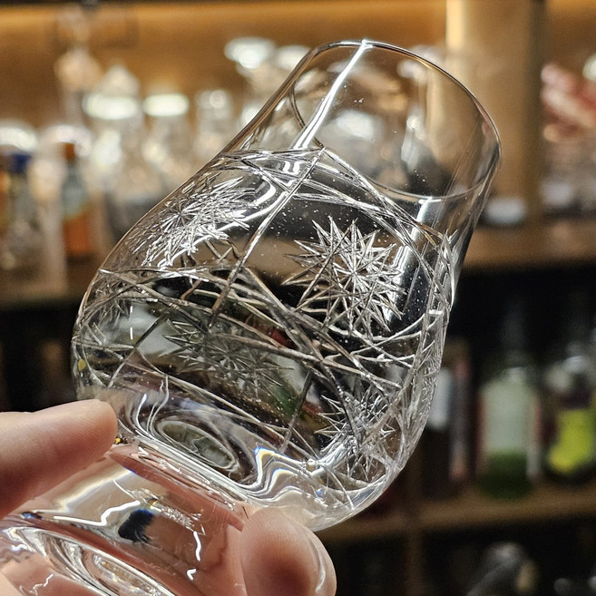 조선바텐더 패턴 위스키 잔 테이스팅 위스키 니트잔, 2개