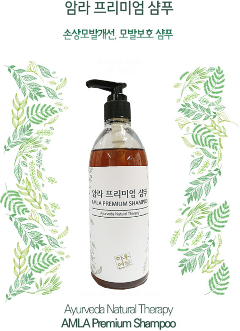 [더위치]암라 프리미엄 샴푸 350ml 자연샴푸, 1개