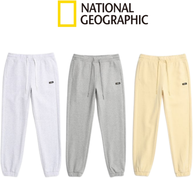 [국내 매장 정품] 내셔널지오그래픽 여성 레푸스 트레이닝 조거 팬츠 스트링 바지