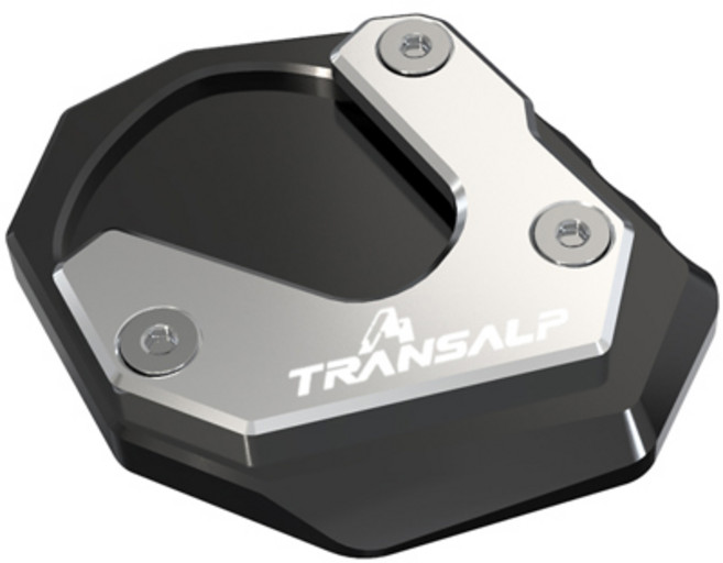 혼다 XL750 XL 750 TRANSALP 750 2023 2024 오토바이 액세서리 사이드 스탠드 확대 킥 스탠드 확대기 확장, TRANSALP B-logo 4, 1개