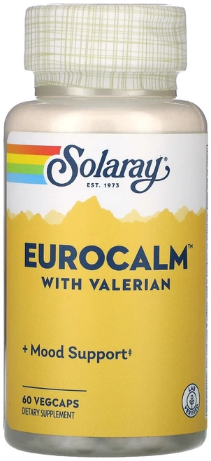 몸관리하세요 겨울입니다 Solaray 발레리안 함유 Eurocalm 베지 캡슐 60정 특별관리진행, Solaray발레리안함유Eurocalm베지캡슐60정, 1개 - 쿠팡