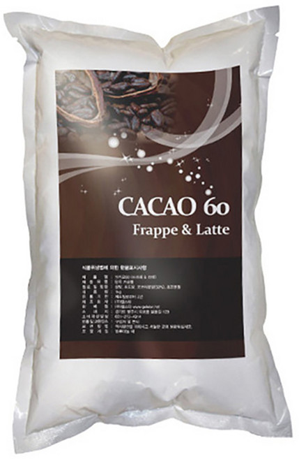 젤스타 요비앙카 카카오60 1kg 1박스 10개, 1개입