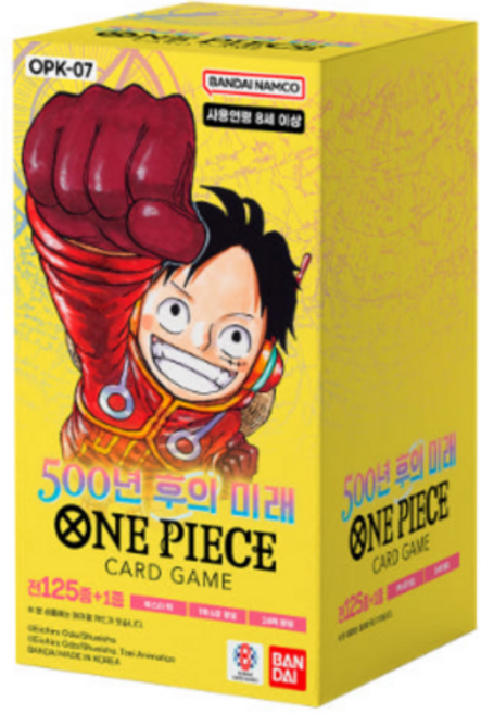 반다이 원피스 카드 게임 부스터 박스 OP-07 500년 후의 미래, 1팩