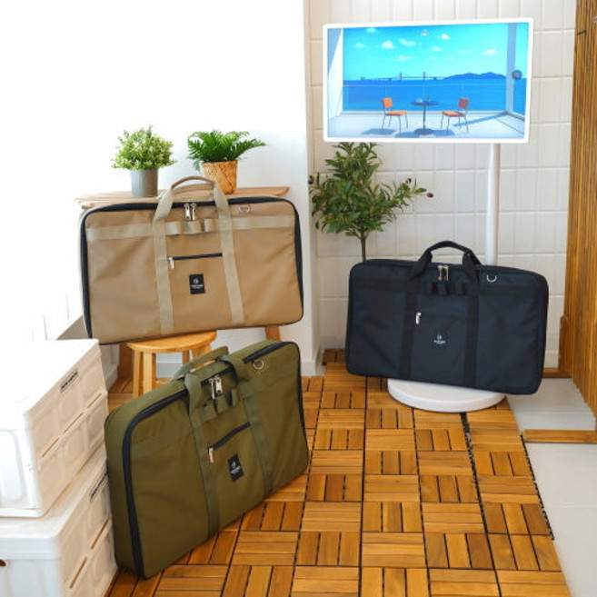 스탠바이미2가방 LG스탠바이미2 전용케이스 더무빙스타일가방 다용도 수납가방 버나드 [호환], 03.블랙, 01.스탠바이미2 전용 가방