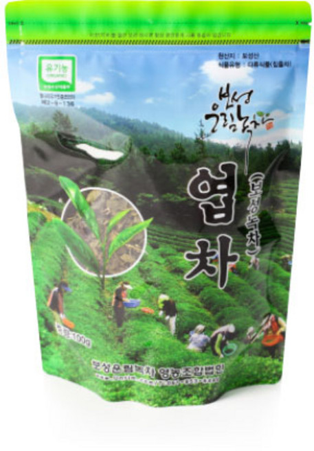 [보성운림녹차]유기농 녹차엽 100g, 1개, 1개, 1개입