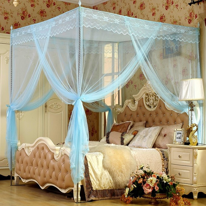 이지웜 스틸 스퀘어 모기장, 블루