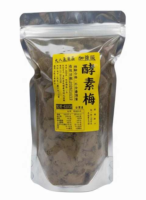 酵素梅 加強版 檢驗合格, 1個, 600L