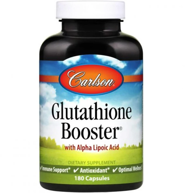 칼슨 랩스 글루타치온 부스터 180 미주 출고, 180 Count (Pack of 1) - 쿠팡