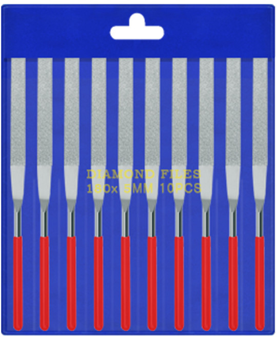 다이아몬드 야스리 대형 10개, 1세트